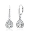 Silvego Orecchini in argento con zirconi cubici Brisa JJJE1141 donna