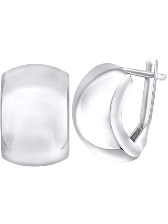 Silvego Orecchini in argento morbido QRK53 donna