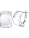 Silvego Orecchini in argento morbido QRK53 donna