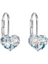 Evolution Group Orecchini a cuore con Swarovski 31125.9 acqua donna
