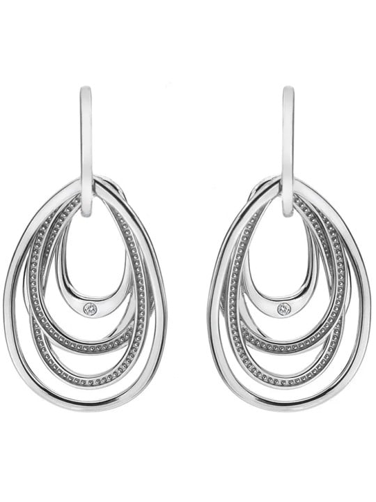 Hot Diamonds Orecchini in argento con diamanti Chandelier Vintage Drop DE496 donna