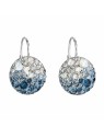 Orecchini Evolution Group in cristallo argento 31176.3 Blu ghiaccio donna