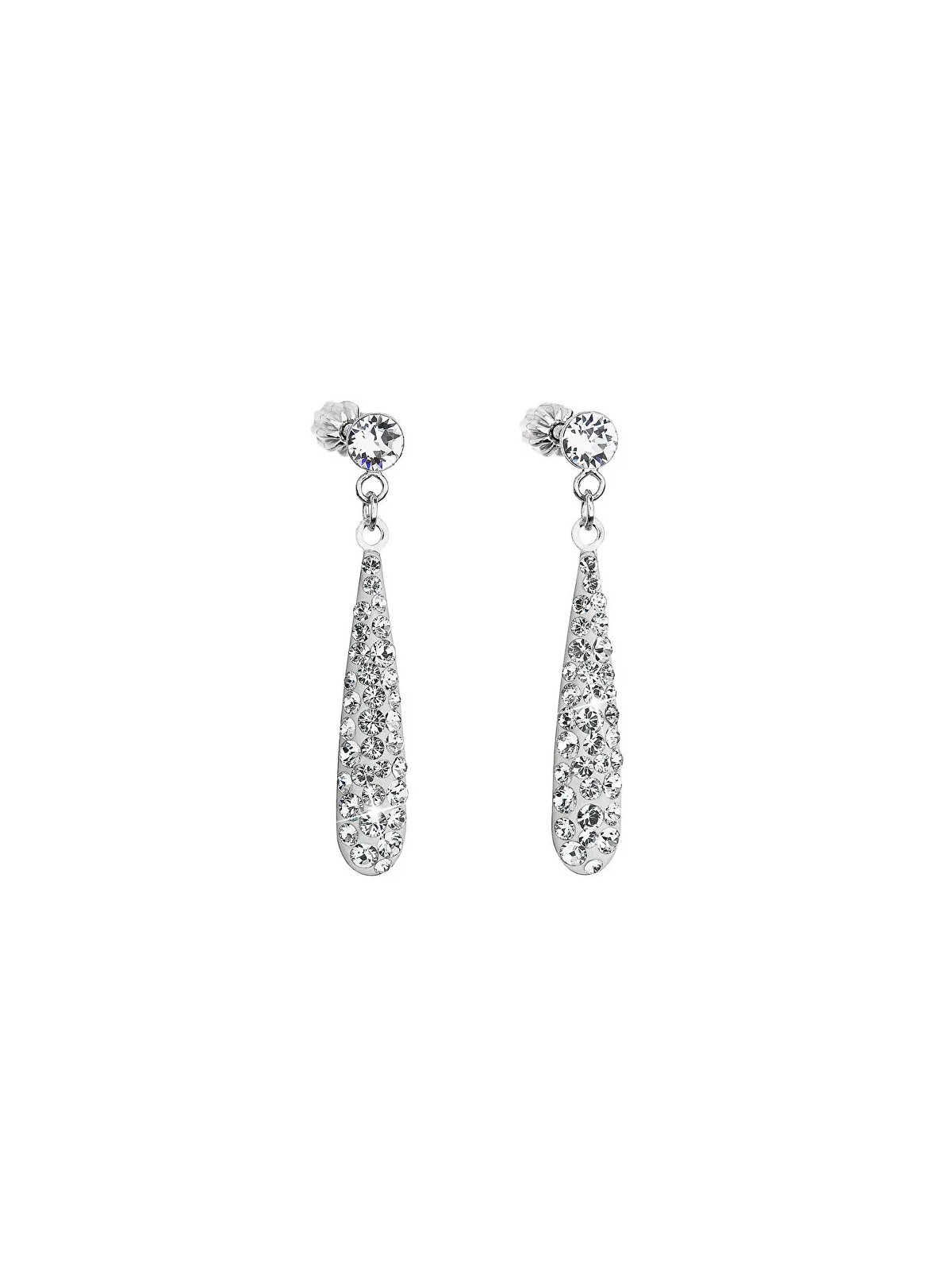 Evolution Group Bellissimi orecchini in cristallo con cristalli 31163.1 donna