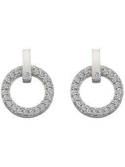 Hot Diamonds Splendidi orecchini con diamanti autentici Flora DE580 donna