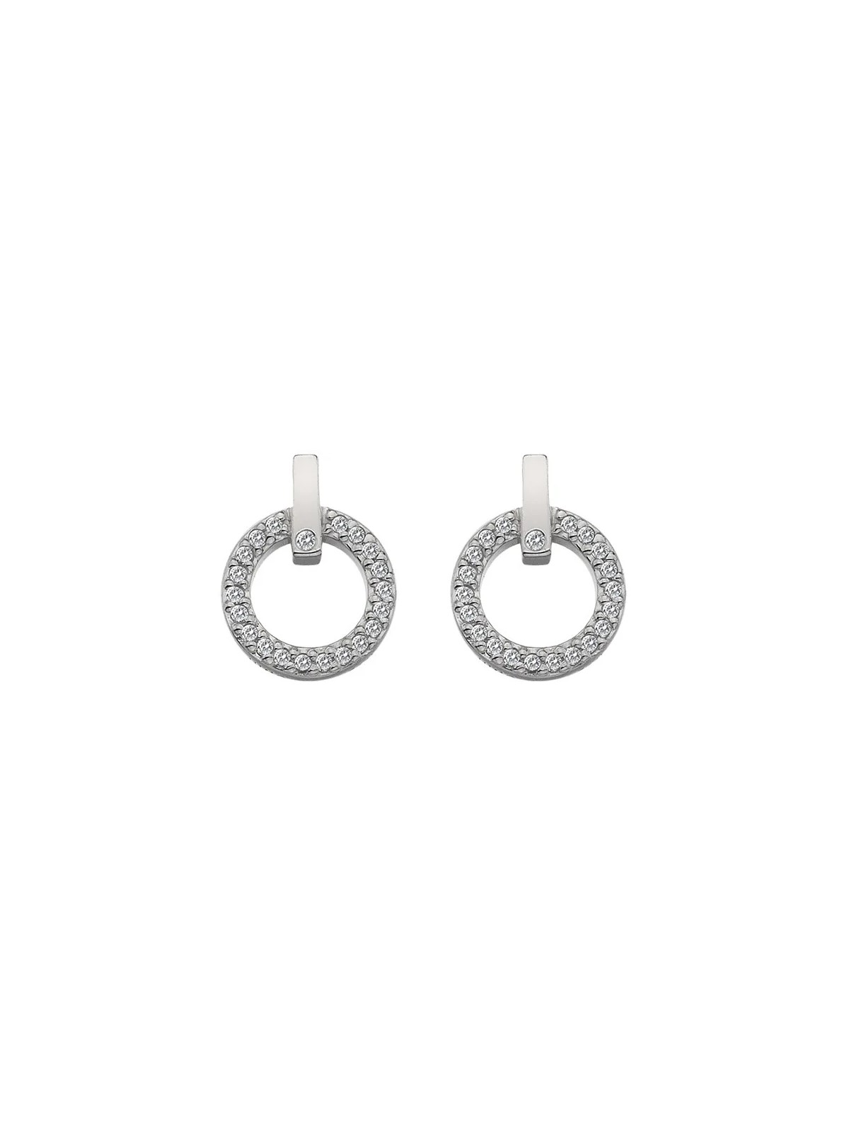 Hot Diamonds Splendidi orecchini con diamanti autentici Flora DE580 donna