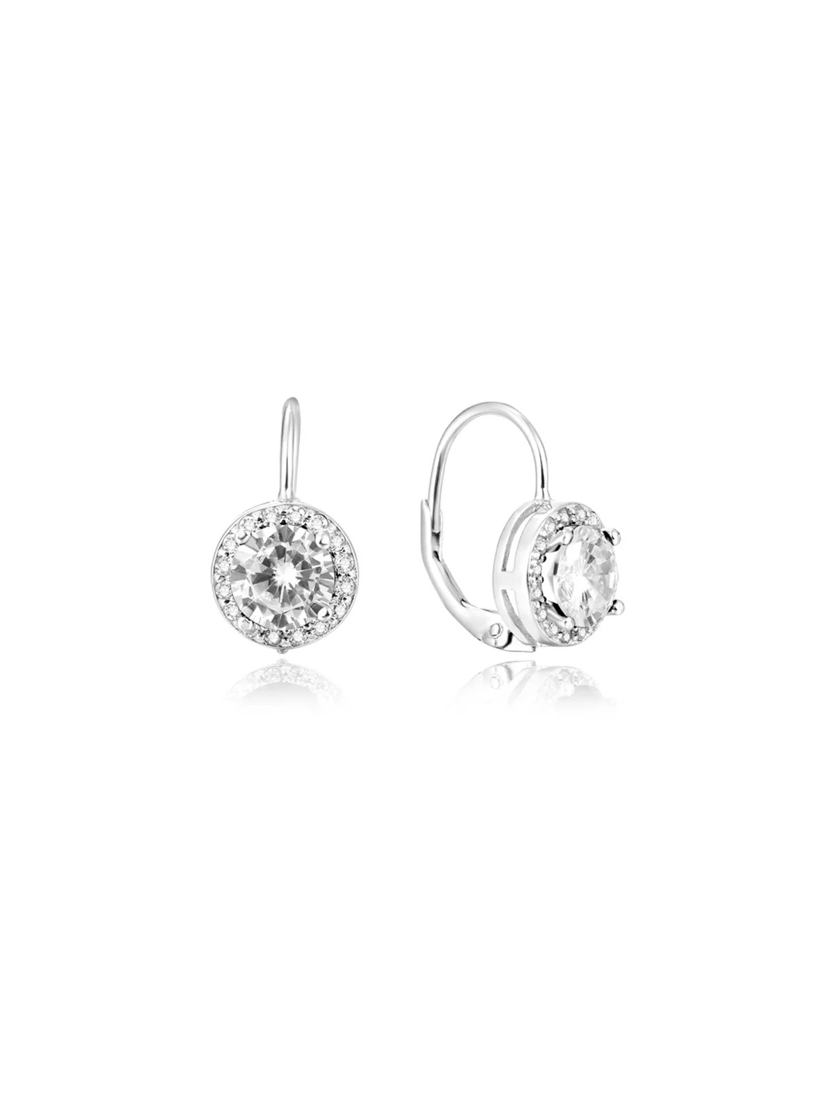 Beneto Orecchini in argento scintillanti AGUC901 donna