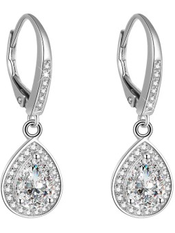 Orecchini Beneto in argento con cristalli AGUC1836 donna