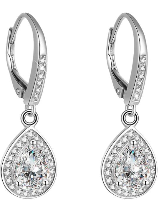 Orecchini Beneto in argento con cristalli AGUC1836 donna