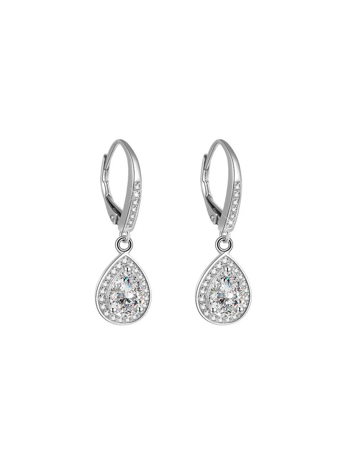 Orecchini Beneto in argento con cristalli AGUC1836 donna