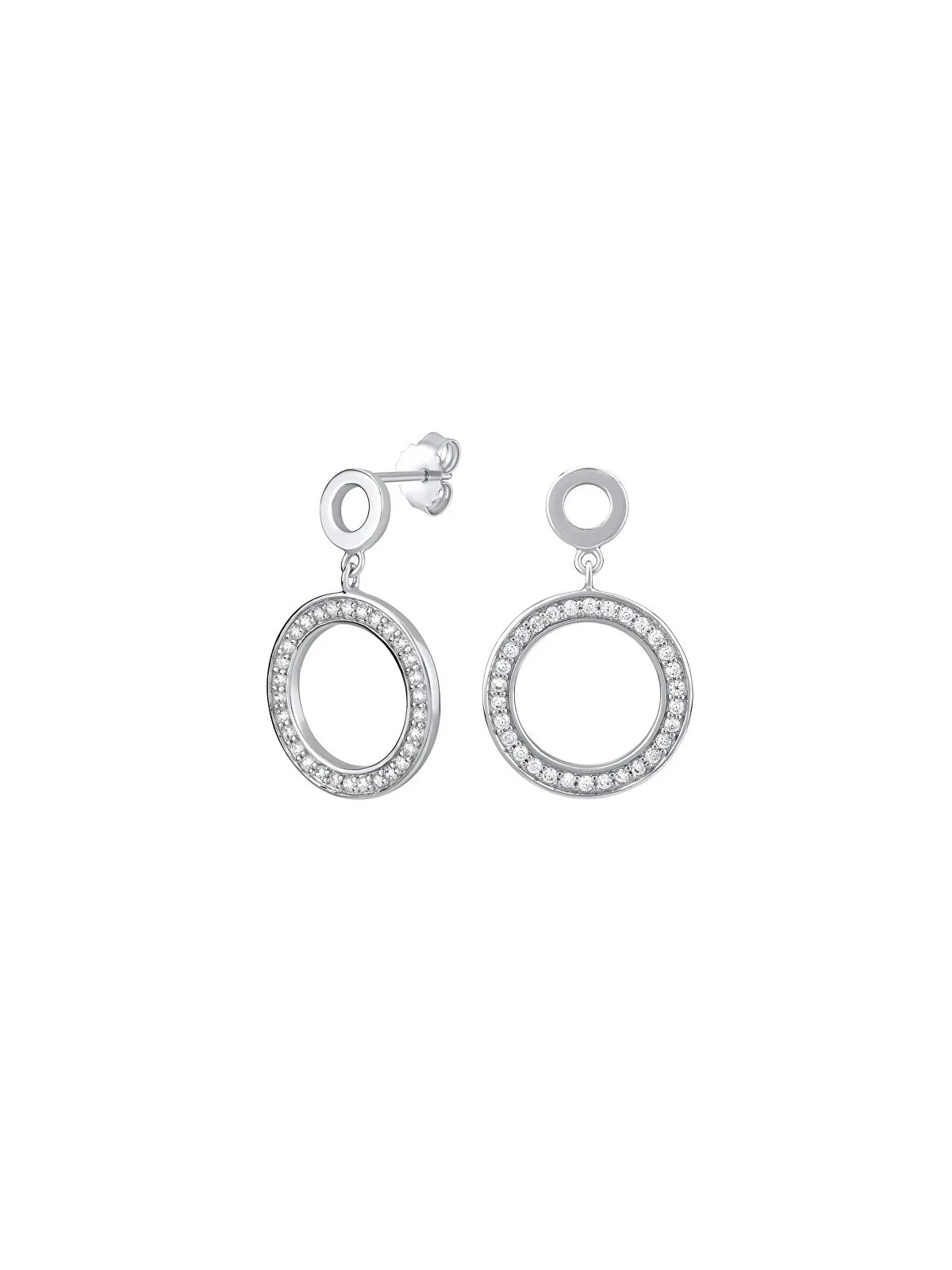 Silvego Orecchini in argento con zirconi FW4984E donna