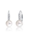 JwL Luxury Pearls Orecchini in argento con perla e zirconi JL0601 donna