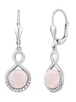 Orecchini Silvego in argento con rosetta naturale JST14710RQ donna