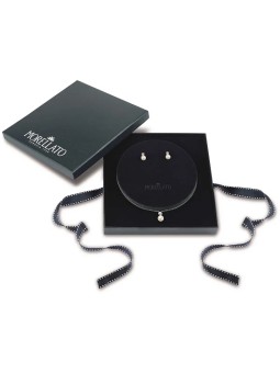 Morellato Set di gioielli in argento con perle Perla SANH09 (orecchini, catena, ciondolo) donna