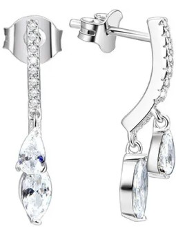 Orecchini Beneto in argento con cristalli AGUP1150 donna