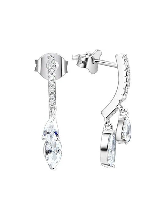 Orecchini Beneto in argento con cristalli AGUP1150 donna
