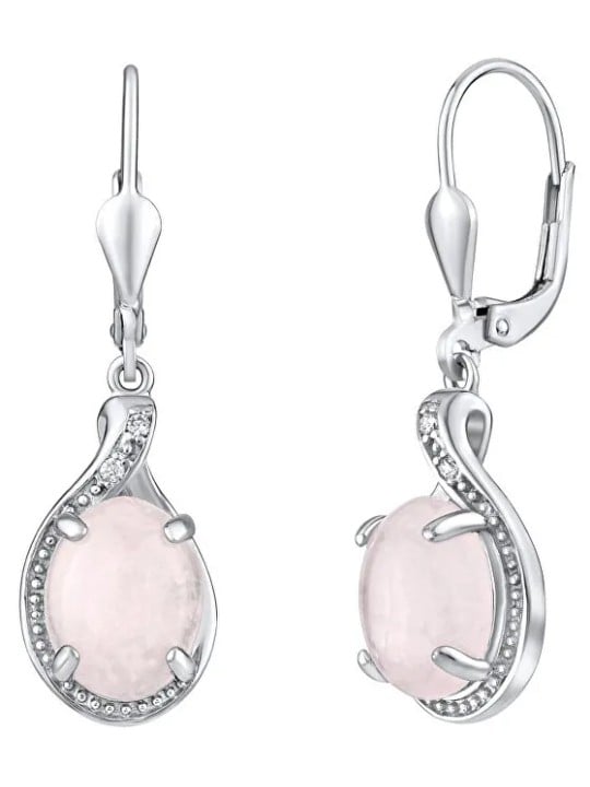Orecchini Silvego in argento con rosetta naturale JST14811PRU donna