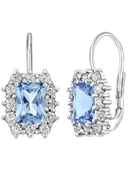Orecchini Silvego in argento con topazio sintetico SILVEGOB31757bt donna