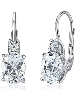 Silve Orecchinigo in argento con zirconi trasparenti Sierra SILVEGOB31811C donna