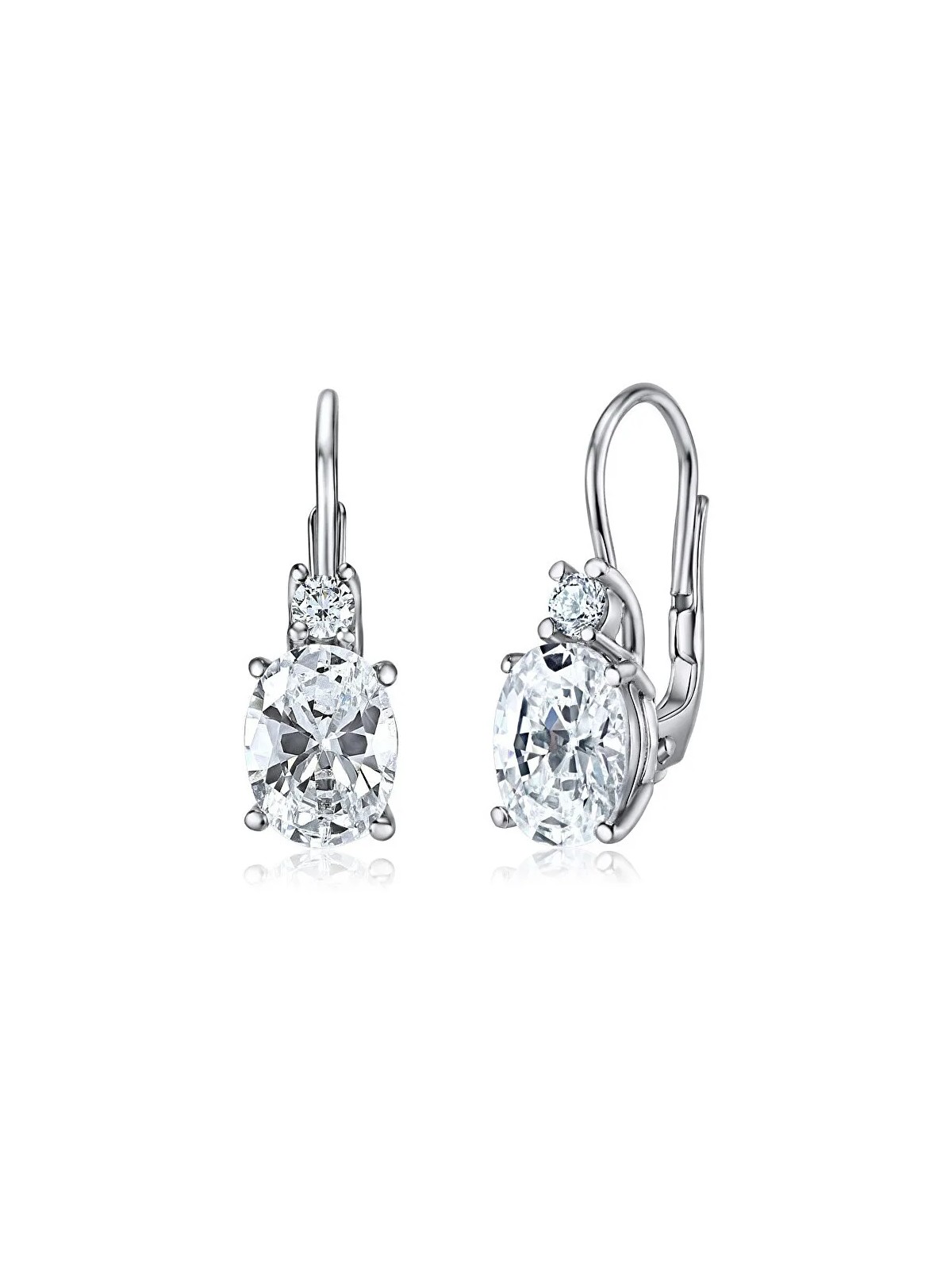 Silve Orecchinigo in argento con zirconi trasparenti Sierra SILVEGOB31811C donna