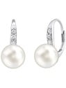 Orecchini Silvego in argento con cristalli Swarovski® bianchi LPSER0639 donna