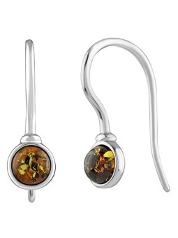 Silvego Orecchini in argento con ambra naturale AAJ414S2 donna