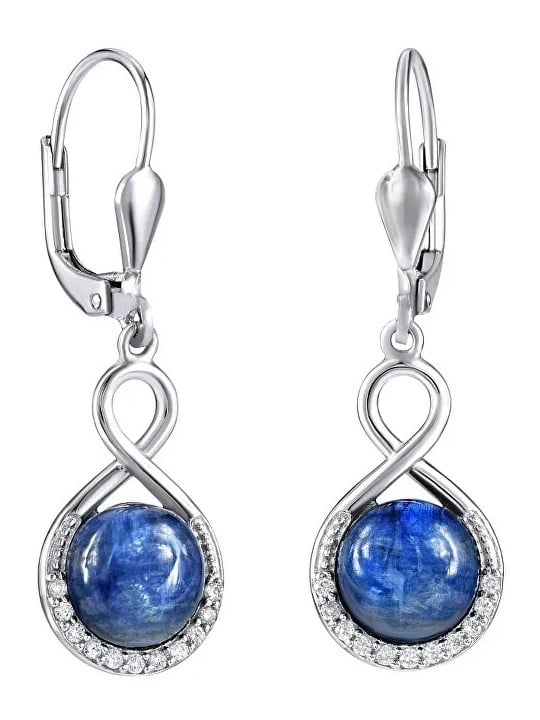 Orecchini Silvego in argento con cianite naturale JST14710KE donna