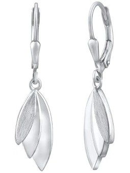 Silvego Orecchini in argento di design QRE309K donna