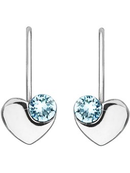 Evolution Group Orecchini a cuore in argento con Swarovski 31299.3 donna