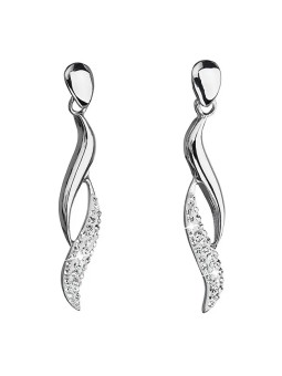 Orecchini Evolution Group Lussuosi con cristalli 31162.1 cristallo donna