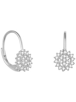 Beneto Bellissimi orecchini in argento con zirconi scintillanti AGUC2265 donna