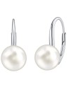 Silvego Orecchini in argento con cristallo Swarovski® bianchi perla VSW018ELPS donna