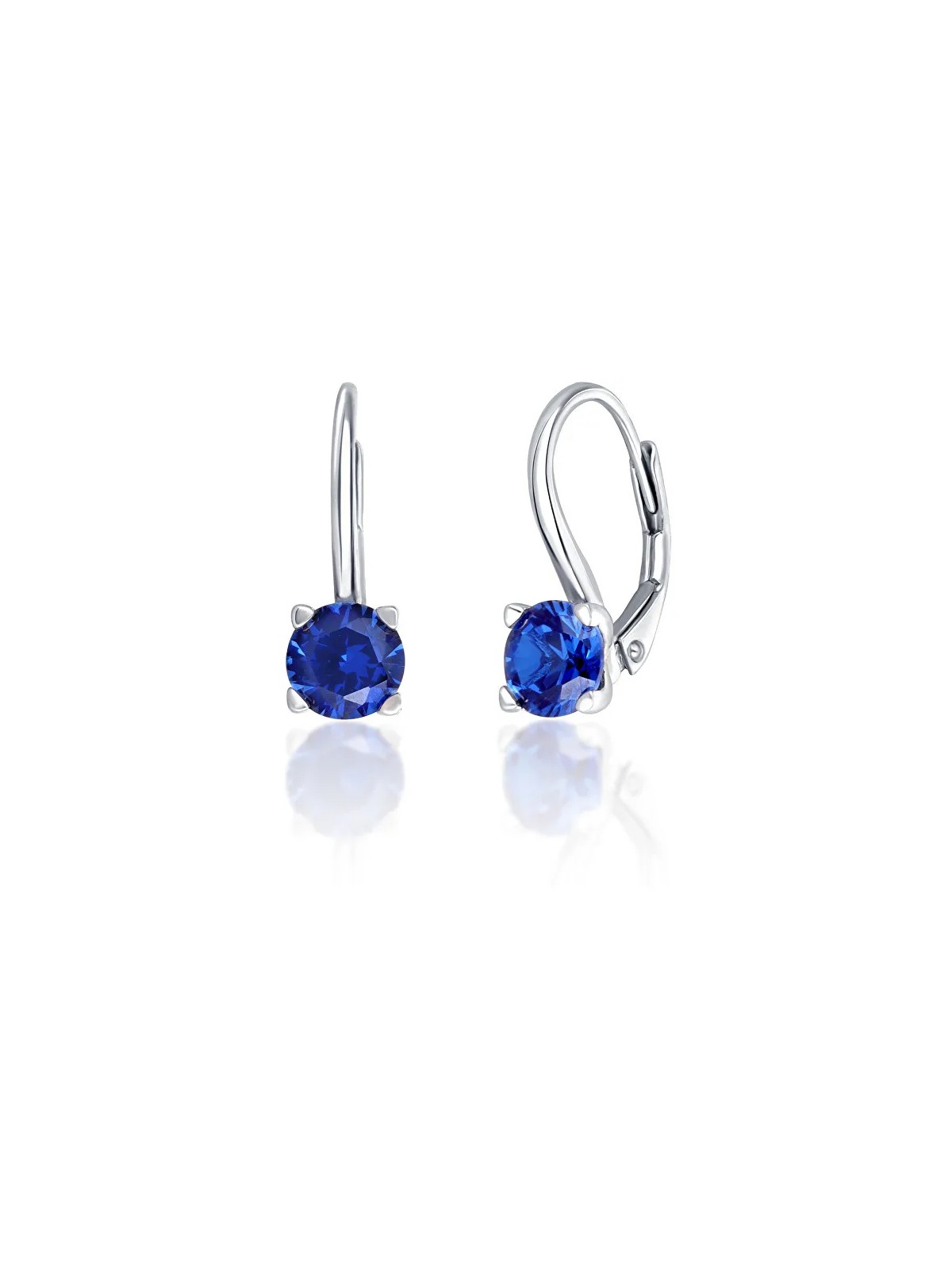 JVD Orecchini in argento con zirconi blu SVLE0503XF3M108 donna