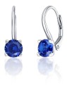 JVD Orecchini in argento con zirconi blu SVLE0503XF3M108 donna