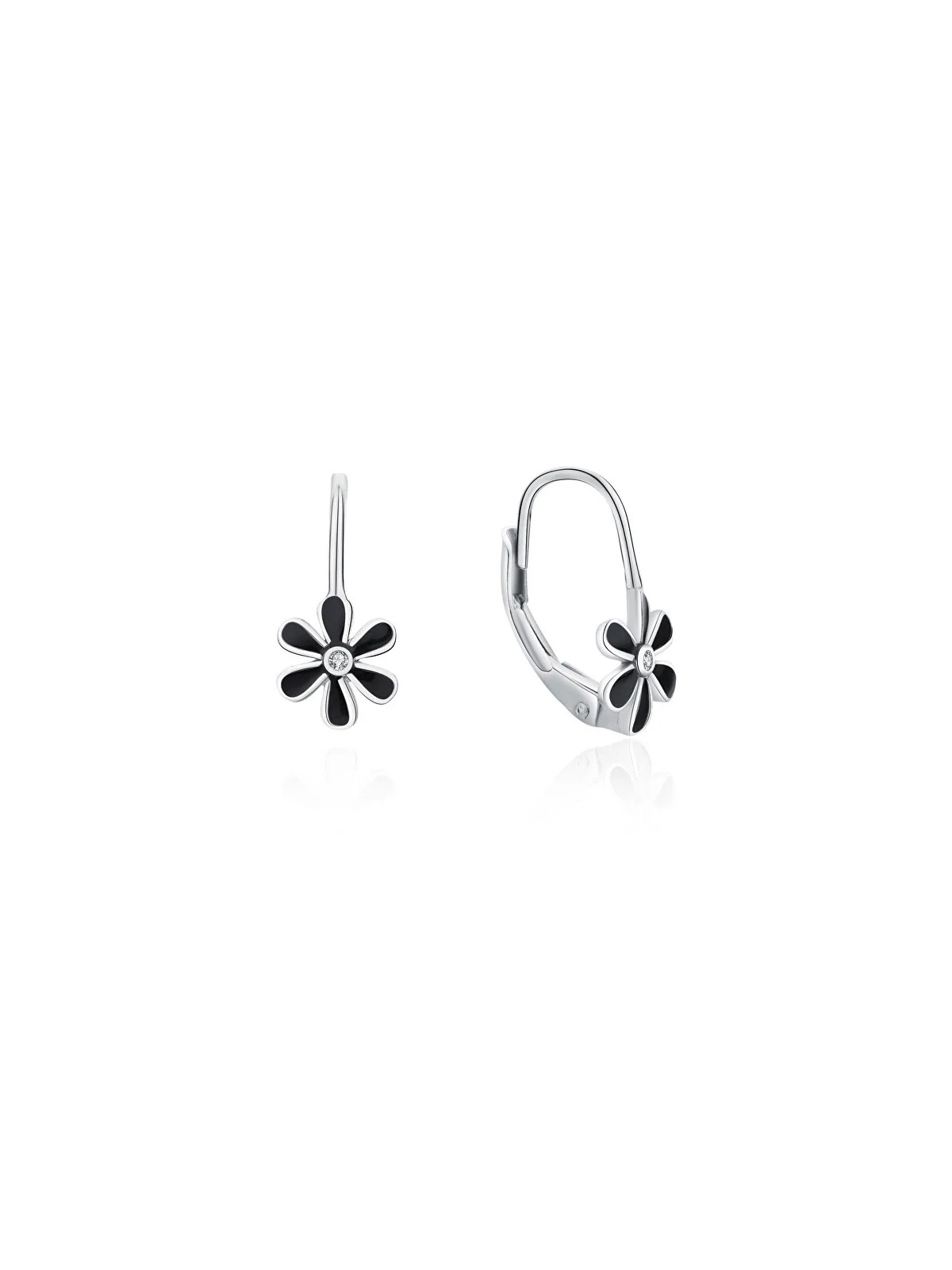 MOISS Delicati orecchini in argento Fiori E0000156 donna