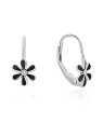 MOISS Delicati orecchini in argento Fiori E0000156 donna