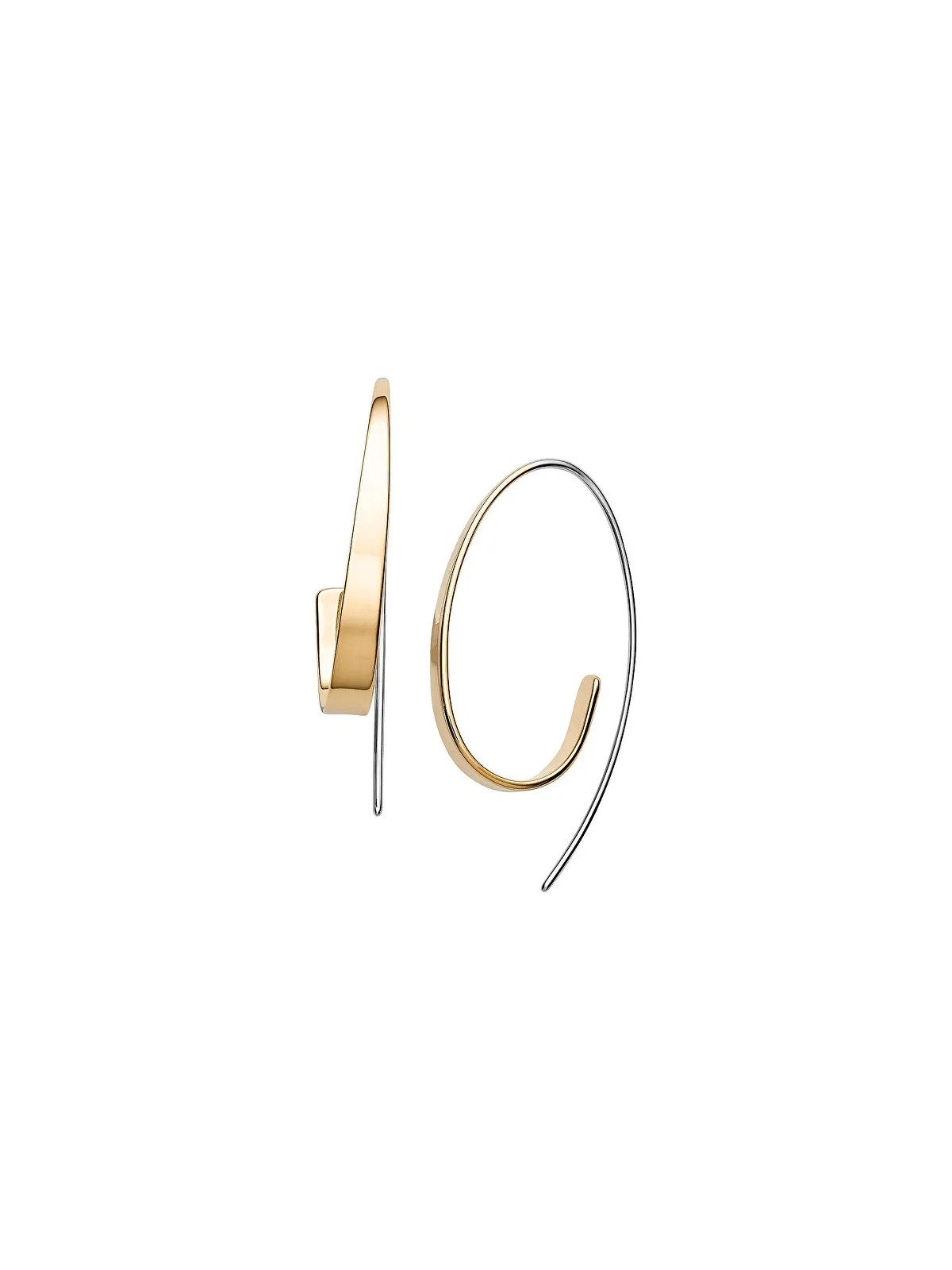 Skagen Orecchini bicolore in acciaio di lusso Kariana SKJ1217998 donna