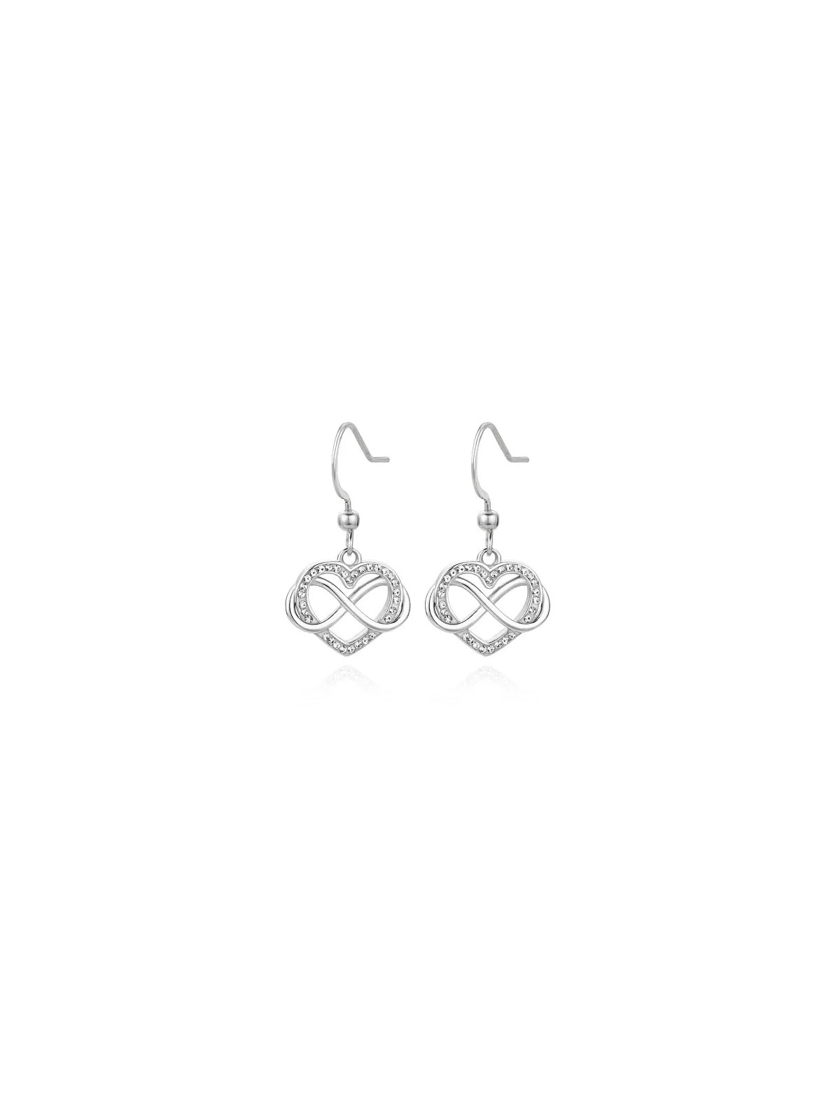 Troli Orecchini romantici in acciaio Cuori VEDE0354S donna