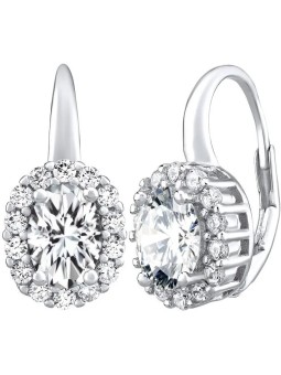 Orecchini Silvego in argento SHARON con zirconi LPS0611W donna