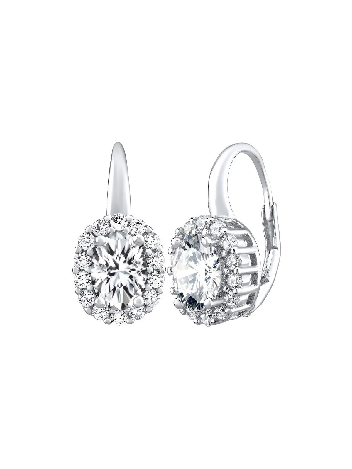 Orecchini Silvego in argento SHARON con zirconi LPS0611W donna