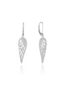 Beneto Orecchini pendente in argento con ali d'angelo AGUC2613 donna