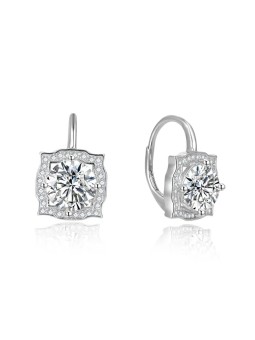 Beneto Orecchini scintillanti in argento AGUC2694 donna