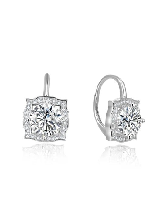 Beneto Orecchini scintillanti in argento AGUC2694 donna