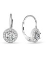 Beneto Orecchini scintillanti in argento con zirconi AGUC2700 donna
