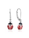 Beneto Graziosi orecchini in argento a forma di coccinelle AGUC2618 donna