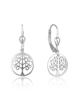 Beneto Orecchini moda in argento albero della vita AGUC2710 donna