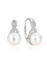 Beneto Deliziosi orecchini in argento con perle vere AGUC870PL donna