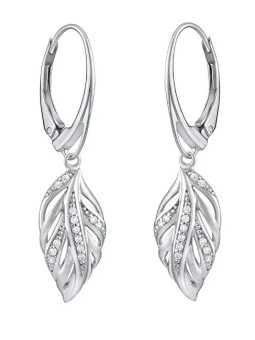 Silvego Bellissimi orecchini in argento con zirconi Eria FW8765X donna