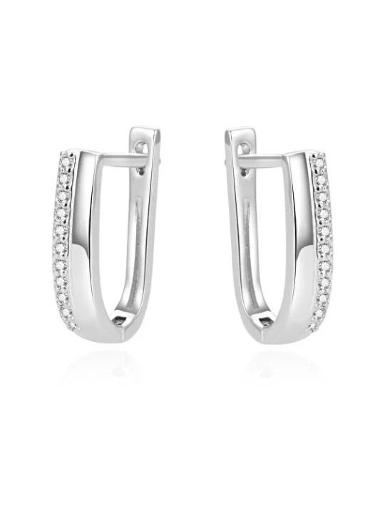 Beneto Elegant orecchini in argento con zirconi AGUC1433 donna