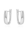 Beneto Elegant orecchini in argento con zirconi AGUC1433 donna