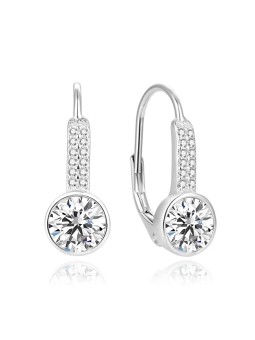 Beneto Orecchini in argento scintillanti con zirconi AGUC2424L donna